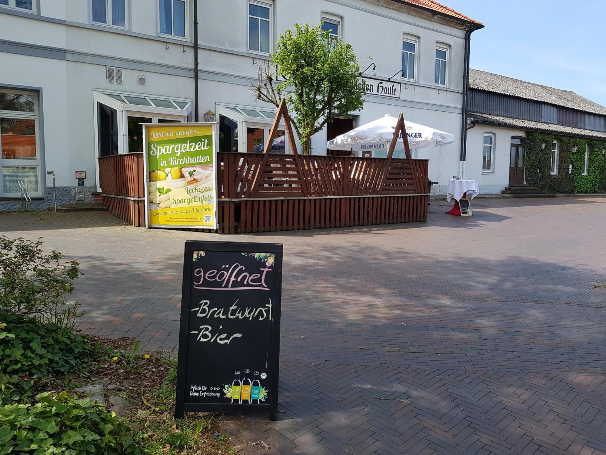 Hotel & Restaurant Zum Deutschen Hause Kirchhatten Zewnętrze zdjęcie